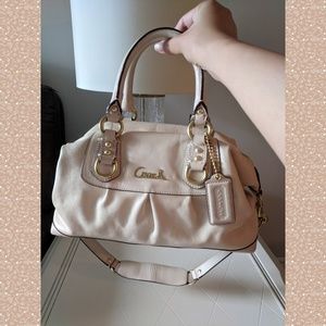Coach Leather Ashley Satchel